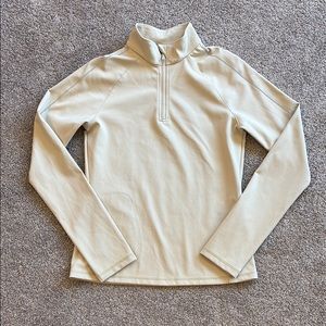Outdoor Voices Frost Knit Quarter-Zip Pullover